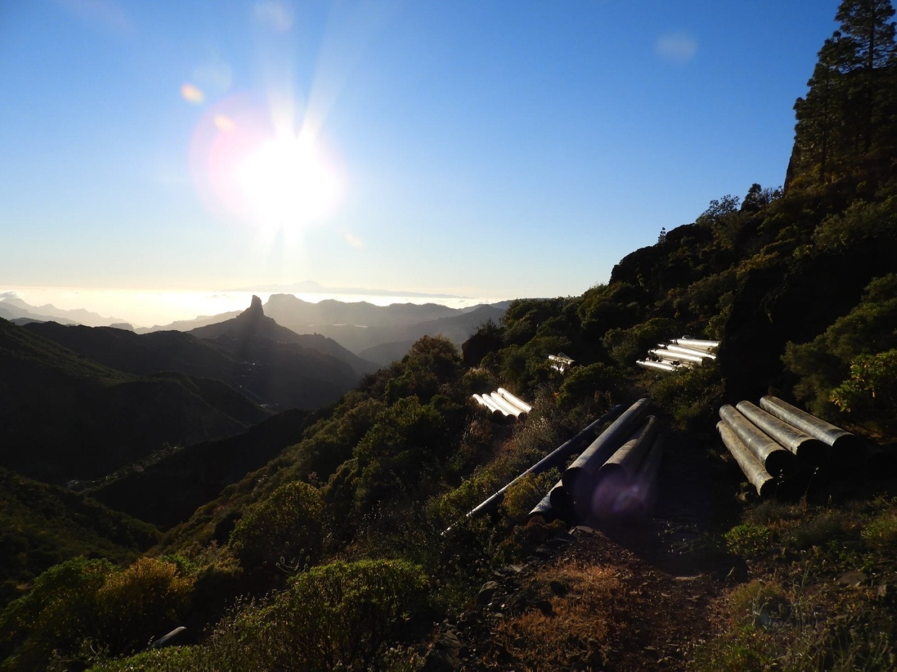 Turcón denuncia el entubado desde el naciente de La Mina
