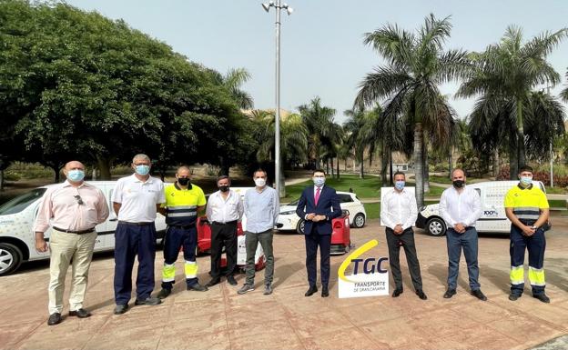 Nueva maquinaria de limpieza para las estaciones y paradas de guaguas