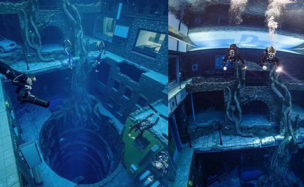 Conoce la piscina más profunda del mundo en Dubai