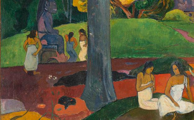 Cuadro de Paul Gauguin 'Mata Mua'./Efe