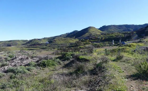 Transición Ecológica inicia la clausura y restauración del vertedero de Las Arbejas en Artenara