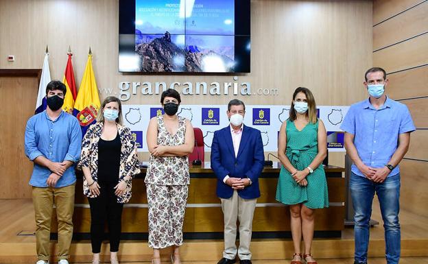 La Zona Comercial Abierta de Tejeda se potencia con la adecuación de los callejones peatonales aledaños