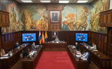 El pleno del Cabildo celebra el quinto Debate sobre el Estado de la Isla