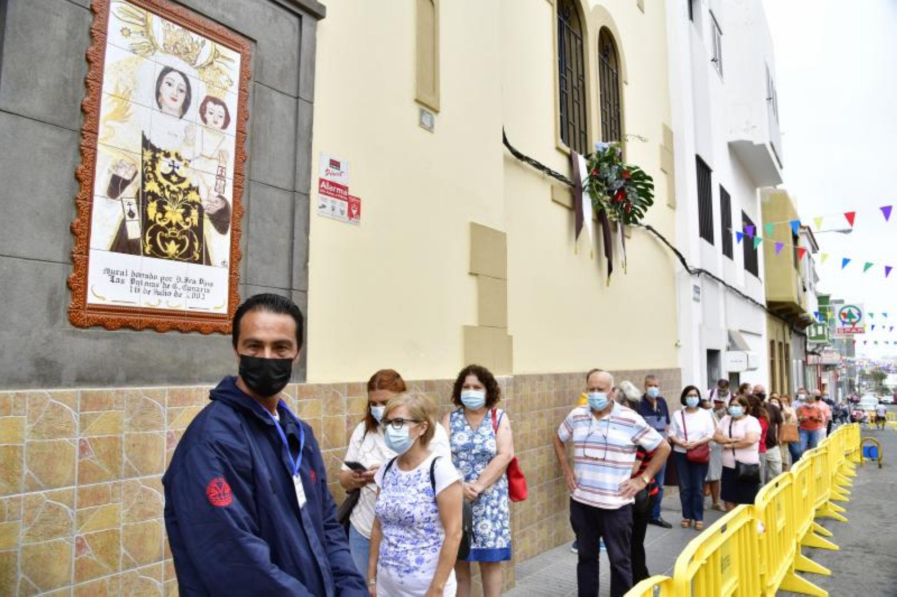 «Parece que la Virgen está en la calle»