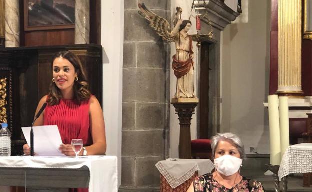 El pregón por Santiago subraya lo que ha unido a Tunte y a Tejeda desde hace siglos