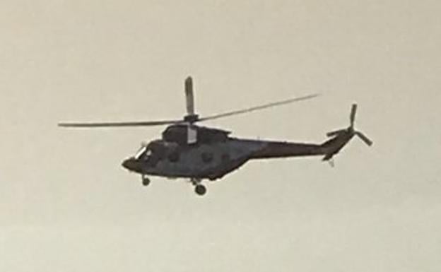 Rescatado en helicóptero tras caerse en el barranco de Guayedra