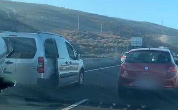 Identificados tras ser grabados circulando de forma temeraria en Tenerife