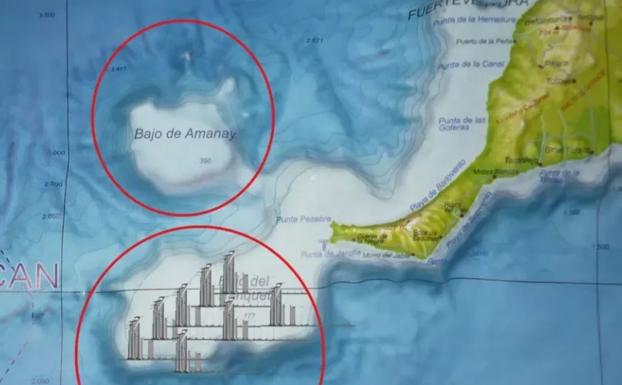 CC se levanta contra los gigantes eólicos marinos en el LIC de El Banquete, al sur de Jandía