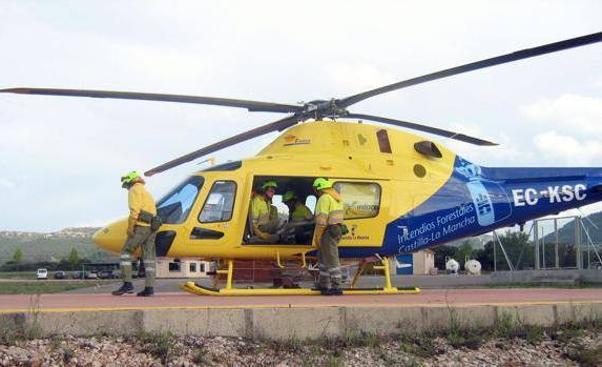 Investigado por apuntar con una escopeta a un helicóptero de incendios