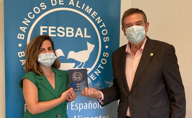 Fundación Cepsa recibe el reconocimiento «Estrellas COVID-19» de FESBAL por su apoyo a los Bancos de Alimentos durante la pandemia