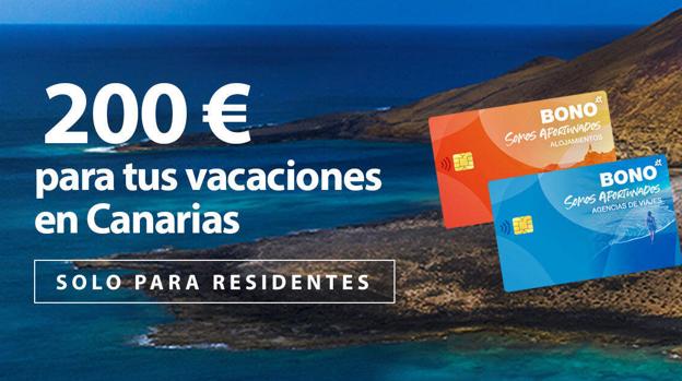 Los bonos turísticos estarán disponibles a finales de la próxima semana