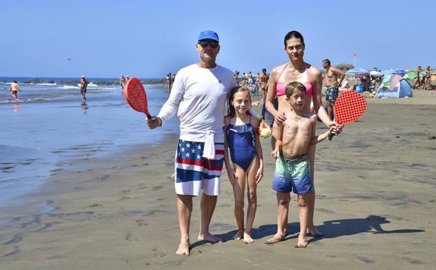 El sol y la playa para pasar un tiempo en familia