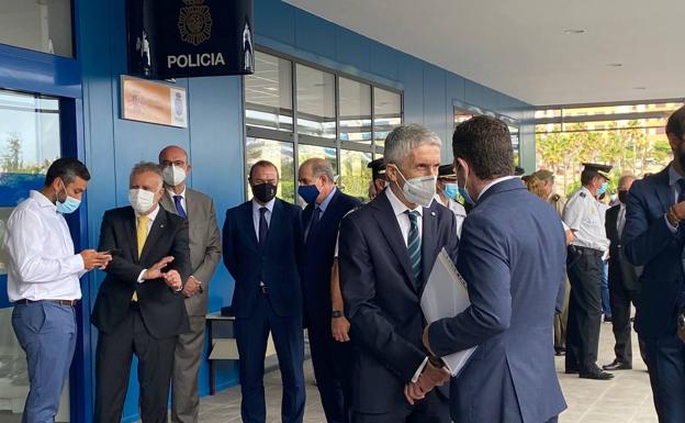 Marlaska inaugura la comisaría de Distrito Centro de la capital