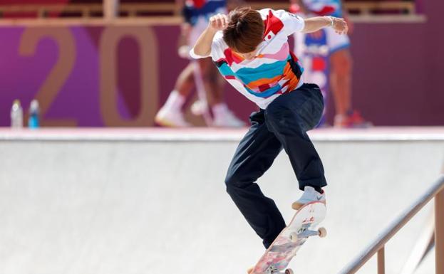 El japonés Horigome, primer oro olímpico de la historia del skate