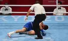 El púgil español Gazi Jalidov cae en cuartos por KO