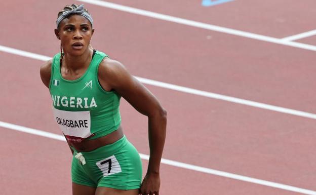La atleta nigeriana Okagbare, suspendida por dopaje
