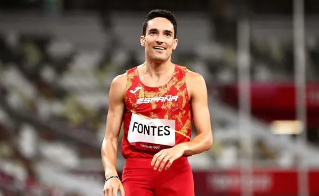 Ignacio Fontes, tras finalizar la semifinal. 