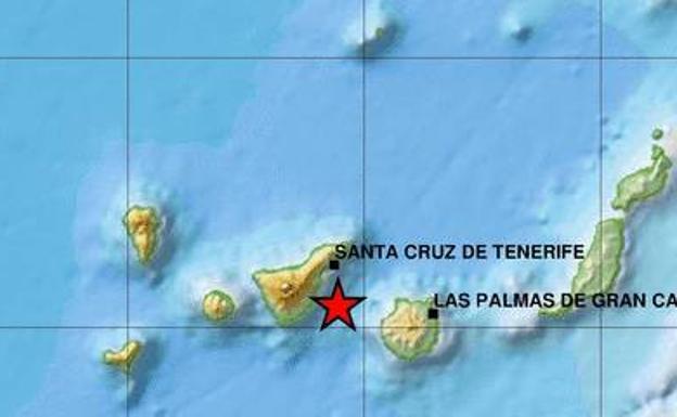 Seísmo de 2,5 grados en el Volcán de Enmedio
