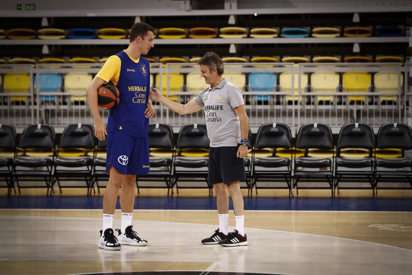El Granca ya suda en el Arena