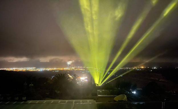 Los megafocos de Monte León proceden de la grabación de un 'reality'