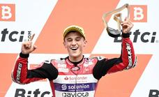 Sergio García firma un brillante triunfo en Moto3