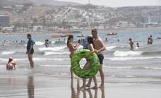 Las temperaturas continúan altas este lunes en Canarias