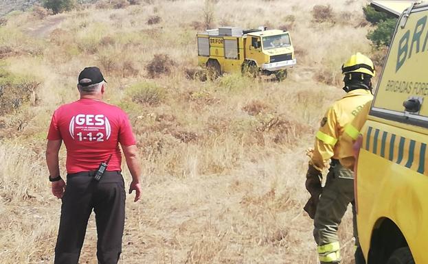 Estabilizan y controlan dos conatos de incendios en Tenerife