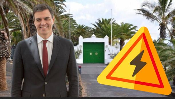 Sablazo eléctrico desde La Mareta