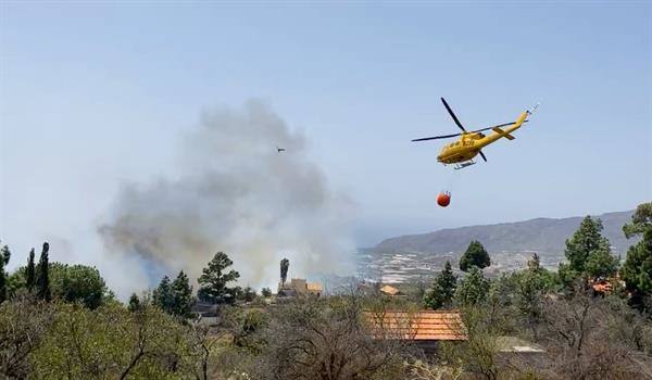 Controlado y perimetrado el incendio de El Paso
