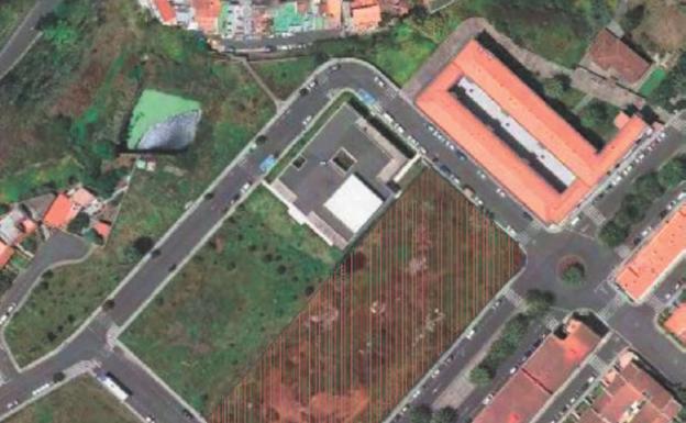 Hiperdino pide licencia para abrir un supermercado en el casco de Santa Brígida