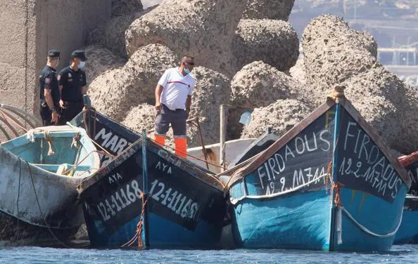 Marruecos arresta a 93 migrantes que querían llegar a Canarias