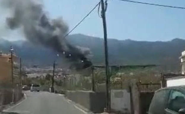 Se Incendia Un Invernadero En Arafo Canarias7