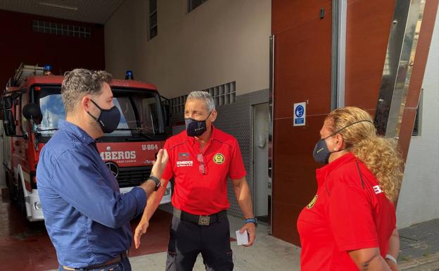 Mejoran el parque de Bomberos de Vegueta con la renovación de las zonas de descanso del personal