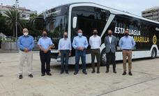 Guaguas Municipales prueba en la Línea 44 el rendimiento de un vehículo 100% eléctrico