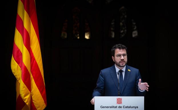 El president de la Generalitat, Pere Aragonès./ep