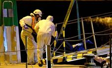 Salvamento traslada los cadáveres de tres inmigrantes hallados en Lanzarote
