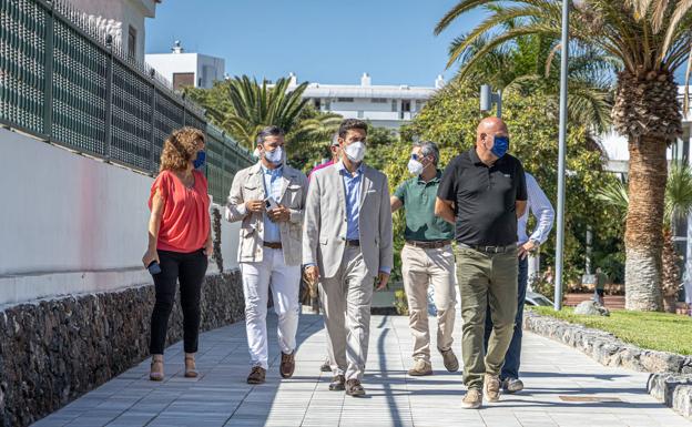 Turismo de Canarias y Cabildo invierten 884.238 euros en mejorar los accesos peatonales de Costa Adeje