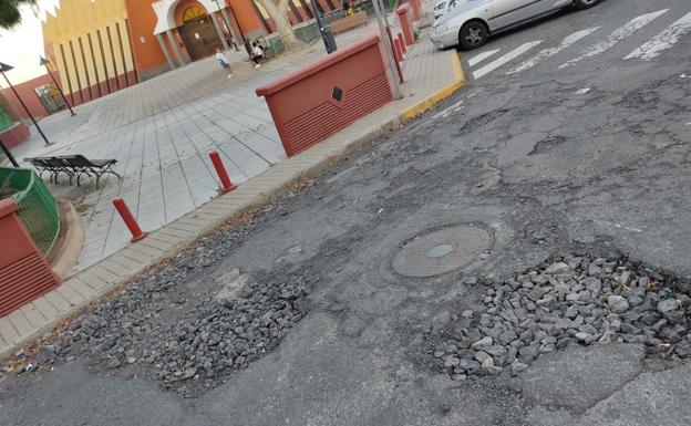 San José y Marpequeña reclaman una intervención en sus principales arterias