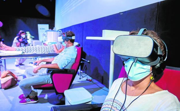 Una inmersión audiovisual para sentir de cerca la covid