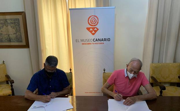 El Museo Canario y Promuscan sellan un acuerdo de colaboración