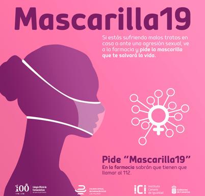 Relanzan la campaña Mascarilla 19 de apoyo a mujeres víctimas de violencia