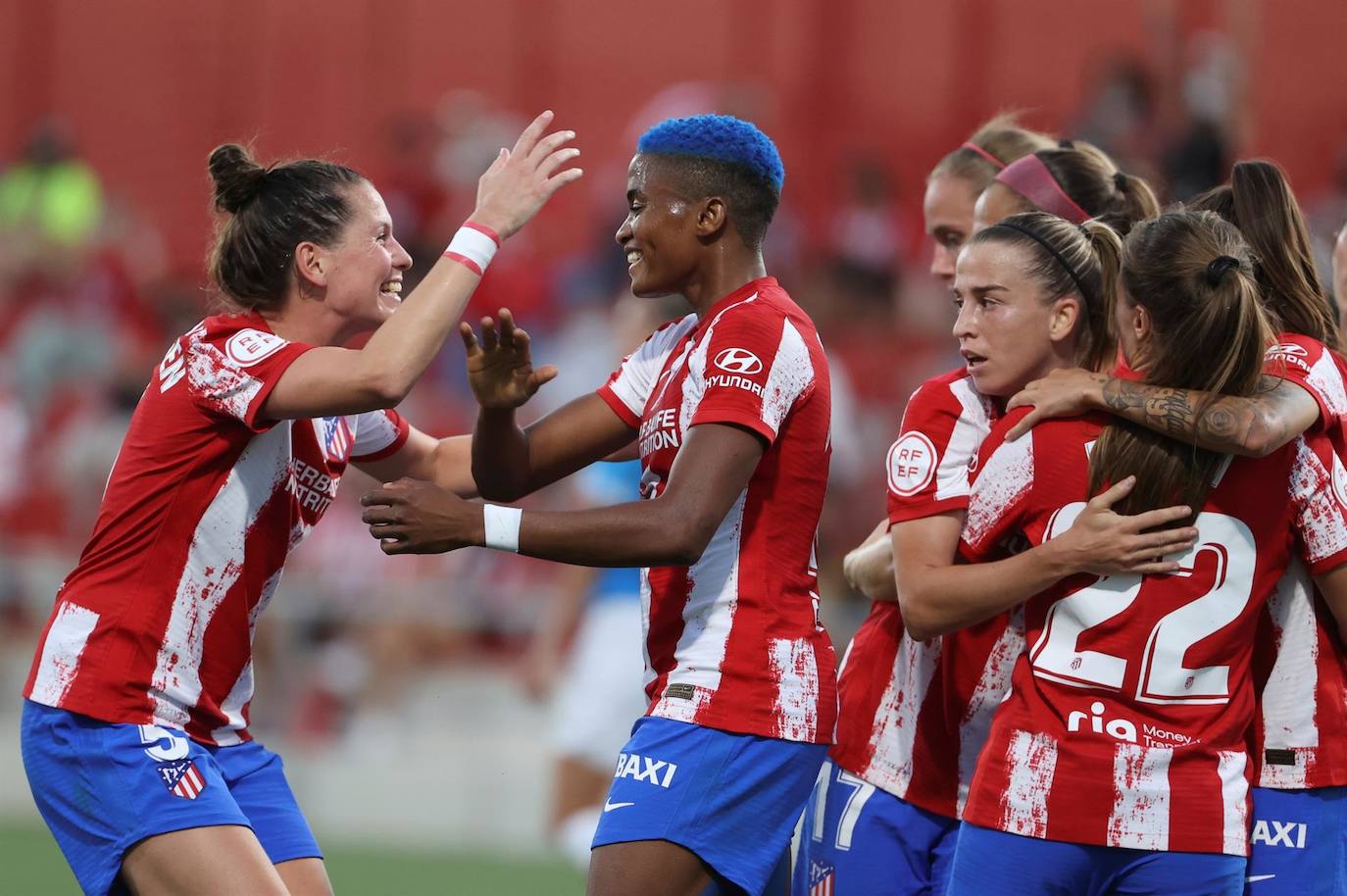 Liga Iberdrola: el Atlético de Madrid ganó 3-0 al Rayo