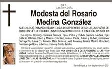 Modesta Del Rosario Medina González