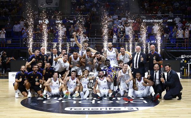 El Real Madrid, campeón de la Supercopa en Tenerife