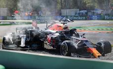 Ricciardo se impone en medio de la guerra Hamilton-Verstappen