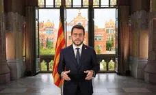 Aragonès, convencido que abordará la autodeterminación con el Gobierno en la mesa