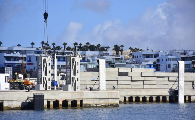 La ampliación del puerto de Playa Blanca está a falta de remates de rango menor