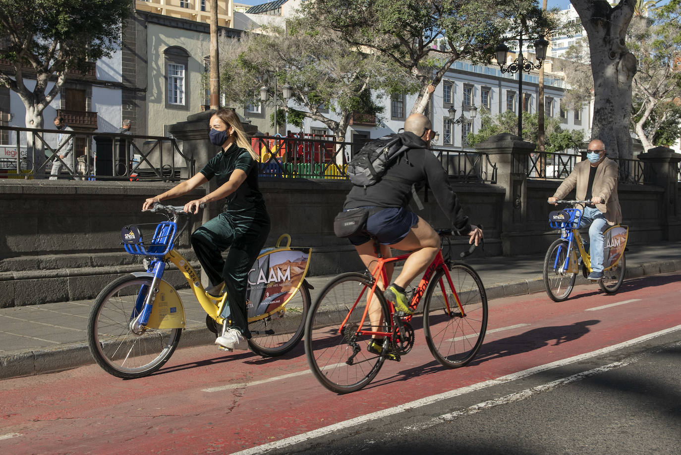 A licitación por 900.000 euros la mejora del carril bici en la Avenida Alcalde Ramírez Bethencourt
