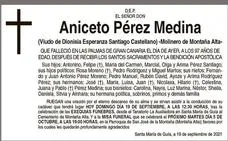 Aniceto Pérez Medina