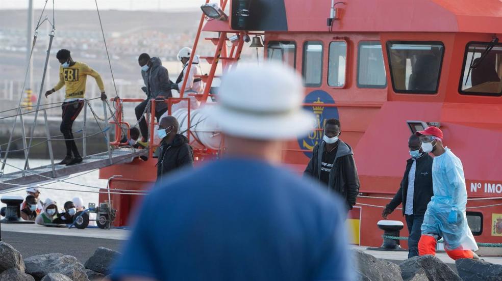 Salvamento socorre a 47 inmigrantes en Fuerteventura